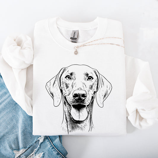 Weimaraner, Pet, Dog Breed Sweatshirt