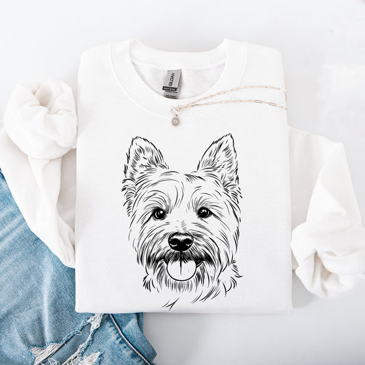 Westie, West Highland White Terrier, Pet, Dog Breed Sweatshirt