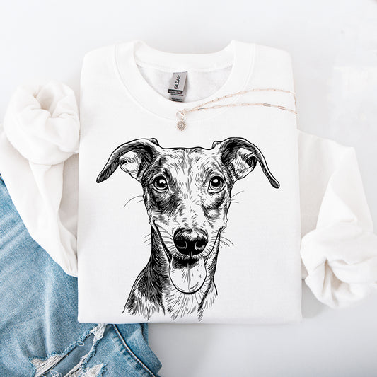 Whippet, Pet, Dog Breed Sweatshirt