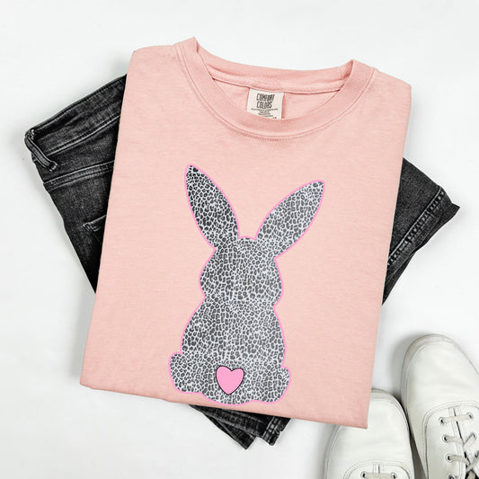 Leopard Print Bunny, Easter, Bunny, Jesus, Rabbit, Holiday Tshirt