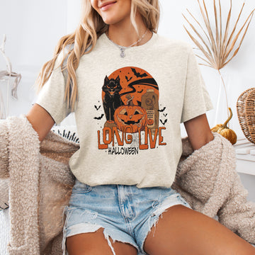 Long Live Halloween, Retro, Classic, Vintage, Tshirt