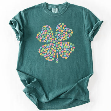 Lucky Charms, Shamrock, St Patrick's Day, Colorful, Leprechaun, 2026 Trend, Comfort Colors T-Shirt