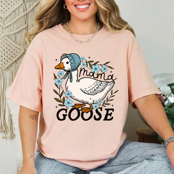 Mama Goose, Cute, Mother's Day Tshirt Comfort Colors T-Shirt