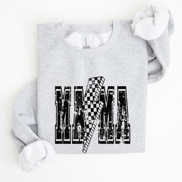 Mama, Lightning Bolt, Mother's Day, Motherhood Sweatshirt
