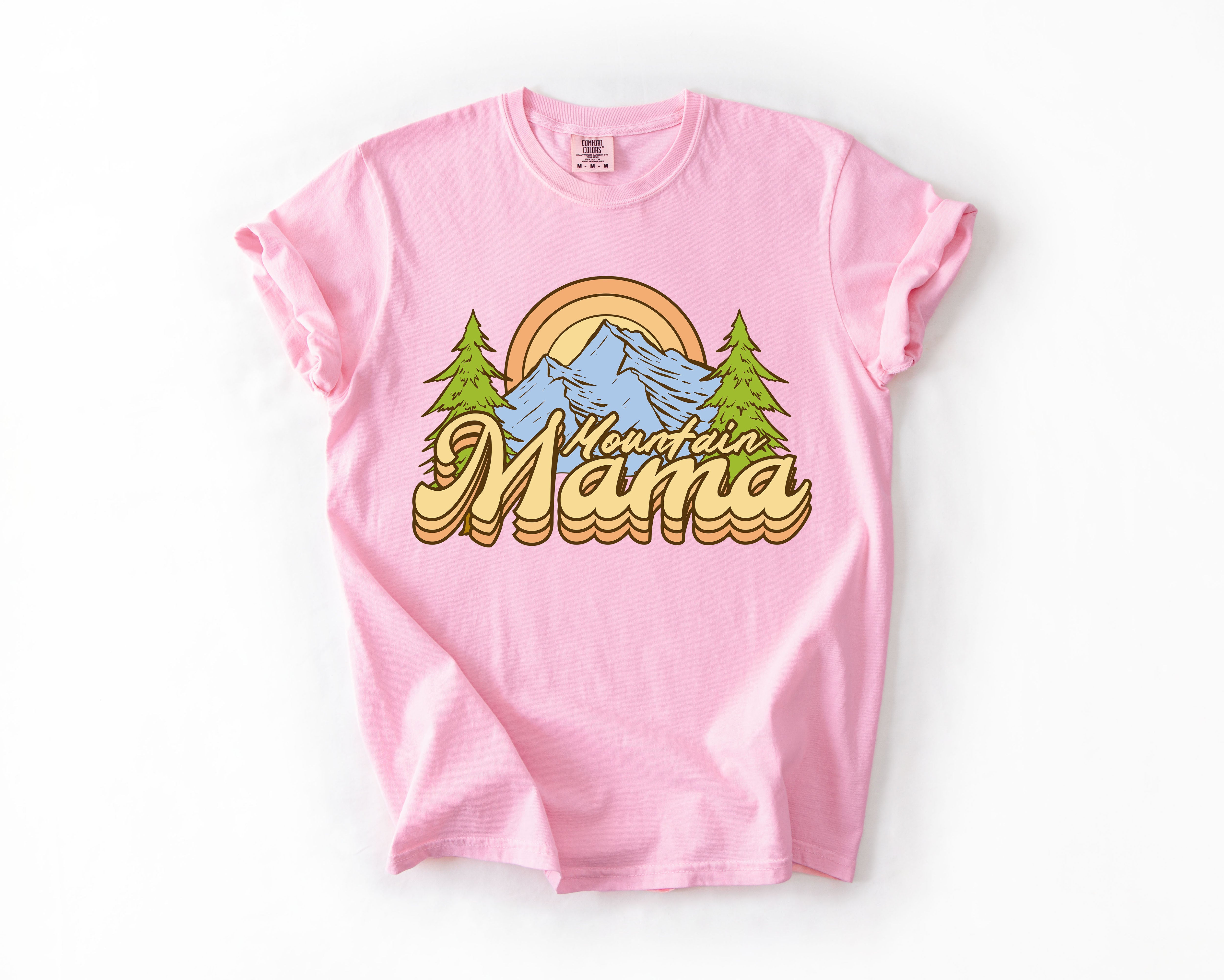 Mountain Mama, Adventure, Boat, Lake Life, Camping, Outdoor, Nature,  Travel, Comfort Colors T-Shirt
