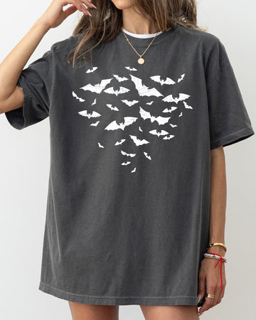 Flying Bats, Funny, Witch, Aesthetic, Meme, Halloween, Spooky, Costume, Tshirt Comfort Colors T-Shirt