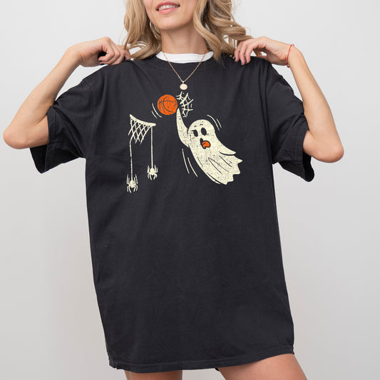 Basketball Ghost, Spooky, Skeleton, Funny, Witch, Aesthetic, Meme, Halloween, Costume, Tshirt