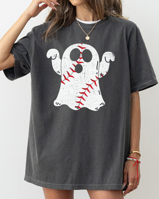 Baseball Ghost, Spooky, Skeleton, Funny, Witch, Aesthetic, Meme, Halloween, Costume, Tshirt