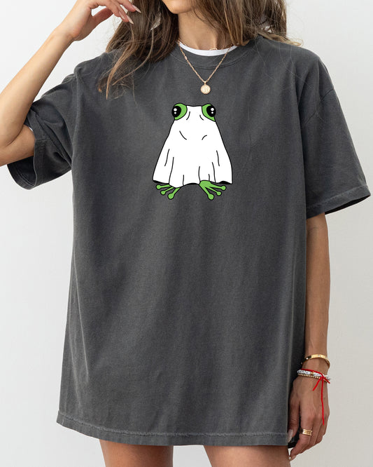 Frog, Ghost, Skeleton, Spooky, Funny, Witch, Aesthetic, Meme, Halloween, Costume, Tshirt