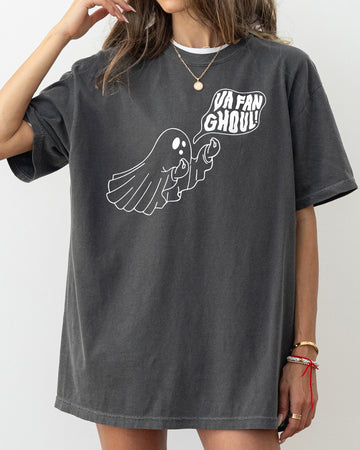 Va Fan Ghoul, Skeleton, Spooky, Ghost, Funny, Witch, Aesthetic, Meme, Halloween, Costume, Tshirt Comfort Colors T-Shirt
