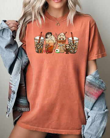 Halloween Coffee, Skeleton, Ghost, Witch, Skull, Spooky, Aesthetic, Meme, Halloween, Costume, Tshirt Comfort Colors T-Shirt