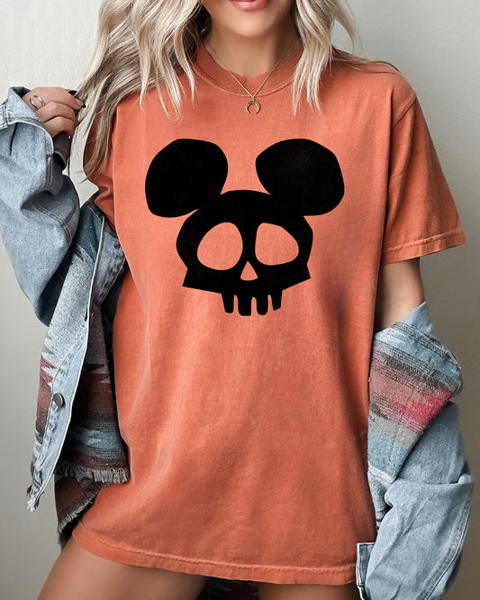 Mouse Ears, Skeleton, Ghost, Witch, Skull, Spooky, Aesthetic, Meme, Halloween, Costume, Tshirt