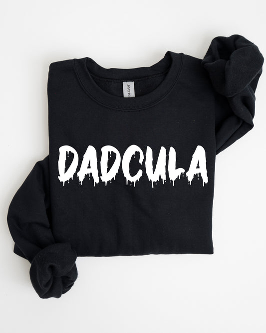 Dadcula, Spooky, Bat, Ghost, Witch, Skull, Aesthetic, Meme, Halloween, Costume Sweatshirt