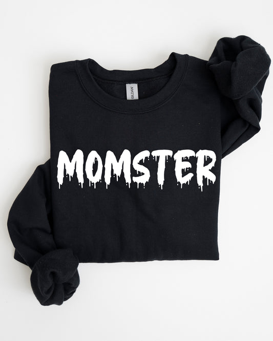 Momster, Skeleton, Ghost, Witch, Skull, Aesthetic, Meme, Halloween, Costume Sweatshirt