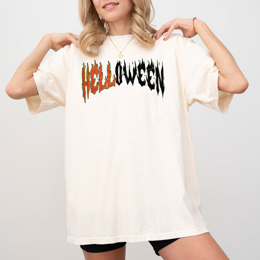 Helloween. Skeleton, Ghost, Western, Witch, Skull, Aesthetic, Meme, Halloween, Costume, Tshirt