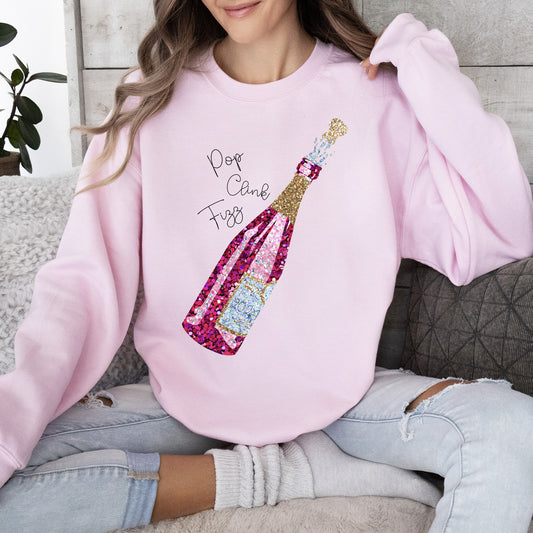 New Year's Champagne, 2024 Party, Sweatshirt
