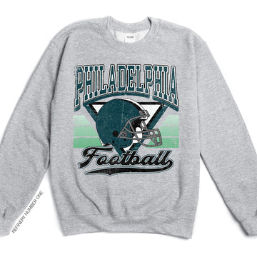 Philadelphia Football, Vintage, Football Season, Retro, Game Day, Sports Sweatshirt