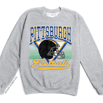 Pittsburgh Football, Vintage, Football Season, Retro, Game Day, Sports Sweatshirt