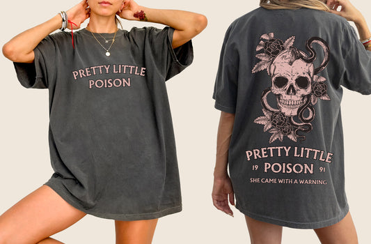 Pretty Little Poison, She Came With A Warning, Country Song, Concert, Western, Tshirt