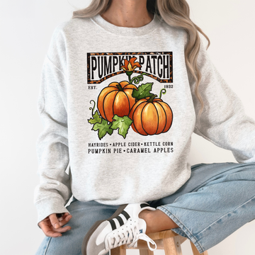 Pumpkin Patch, Autumn, Fall, Halloween Sweatshirt