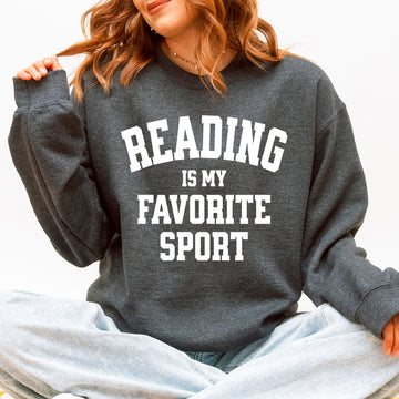 Reading Is My Favorite Sport, Reading, Booktok, Library Sweatshirt