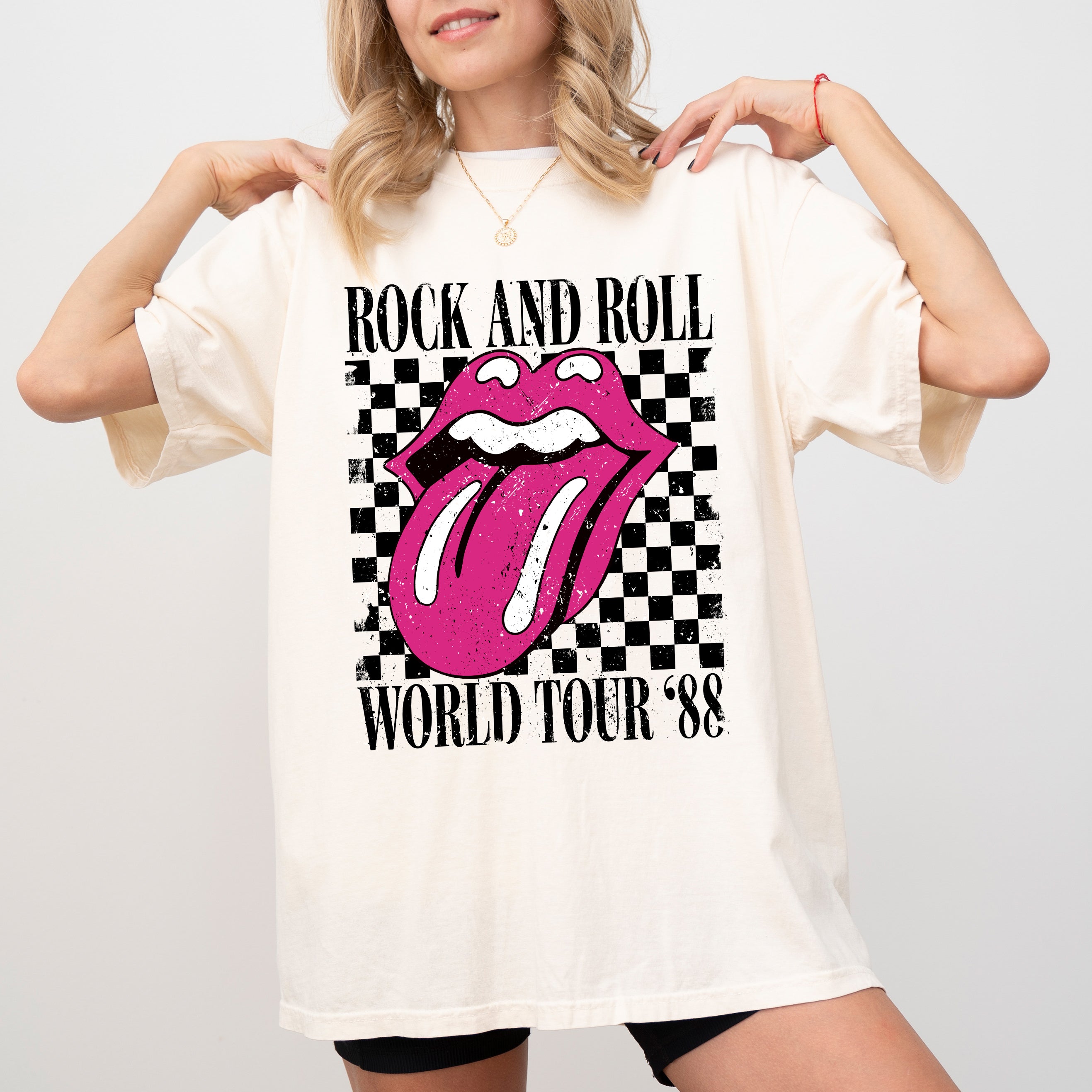 Rock And Roll World Tour Classic Rock Tshirt | Refinery Number One