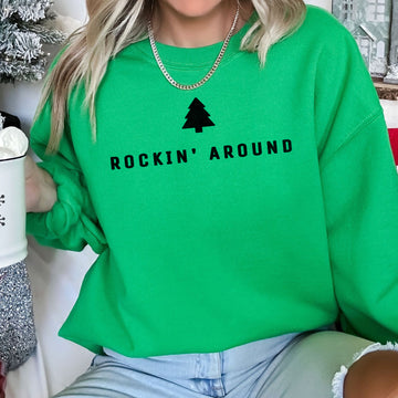 Rocking Around The Christmas Tree, Minimalist Sweatshirt