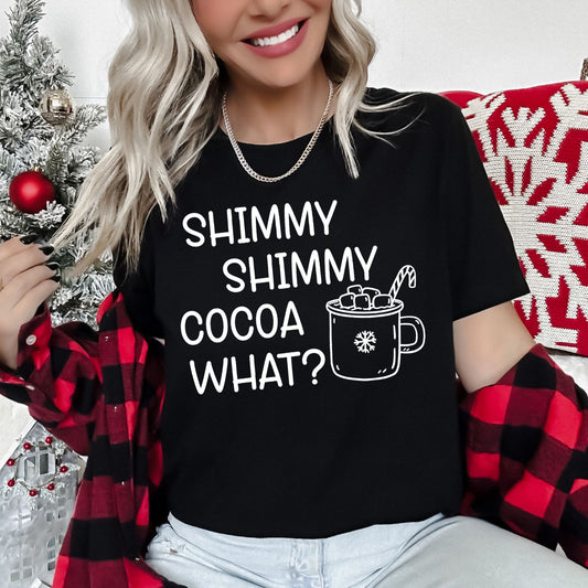 Shimmy Shimmy, Hot Chocolate, Winter, Christmas, Super Soft Tshirt