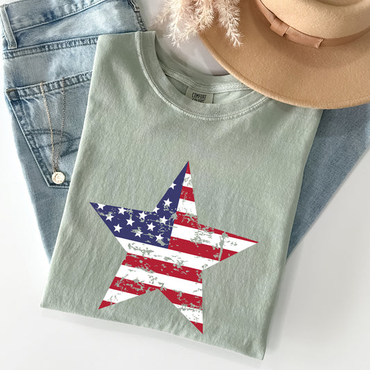 Stars and Stripes, Flag, Patriotic, 4th of July Tshirt