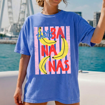 That's Bananas, Rio, Folk Beach Ready, Vacation, Sunshine, Summer Fun Comfort Colors T-Shirt