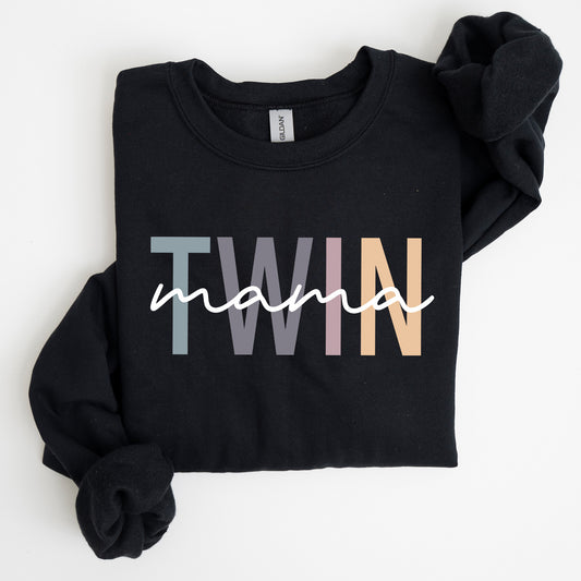 Twin Mama, Mom of Twins, Mother, Mother's Day Sweatshirt