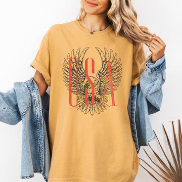 USA, Eagle, Festival, Concert, Summer, Patriotic Comfort Colors T-Shirt