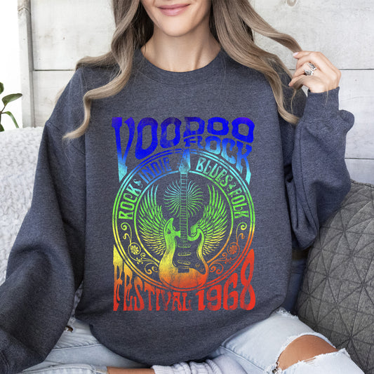 Voodoo Rock Festival, Concert Poster Sweatshirt