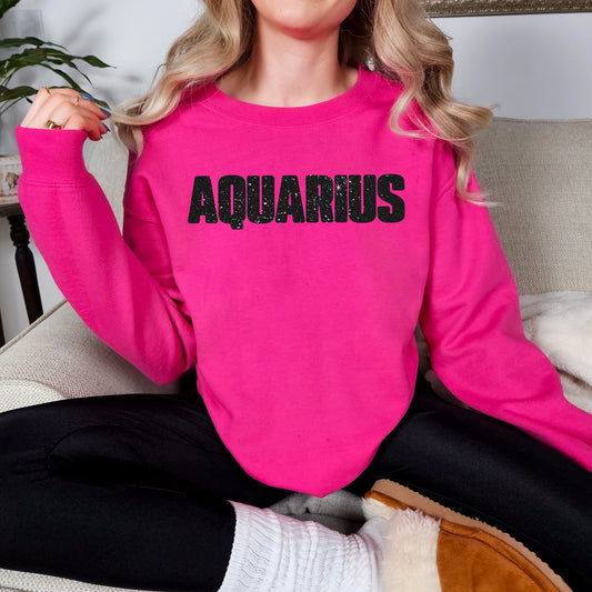 Glitter Horoscope Zodiac Astrology Celestial Starry Night Mystic Cosmic Lunar Solar Dreamer Sweatshirt