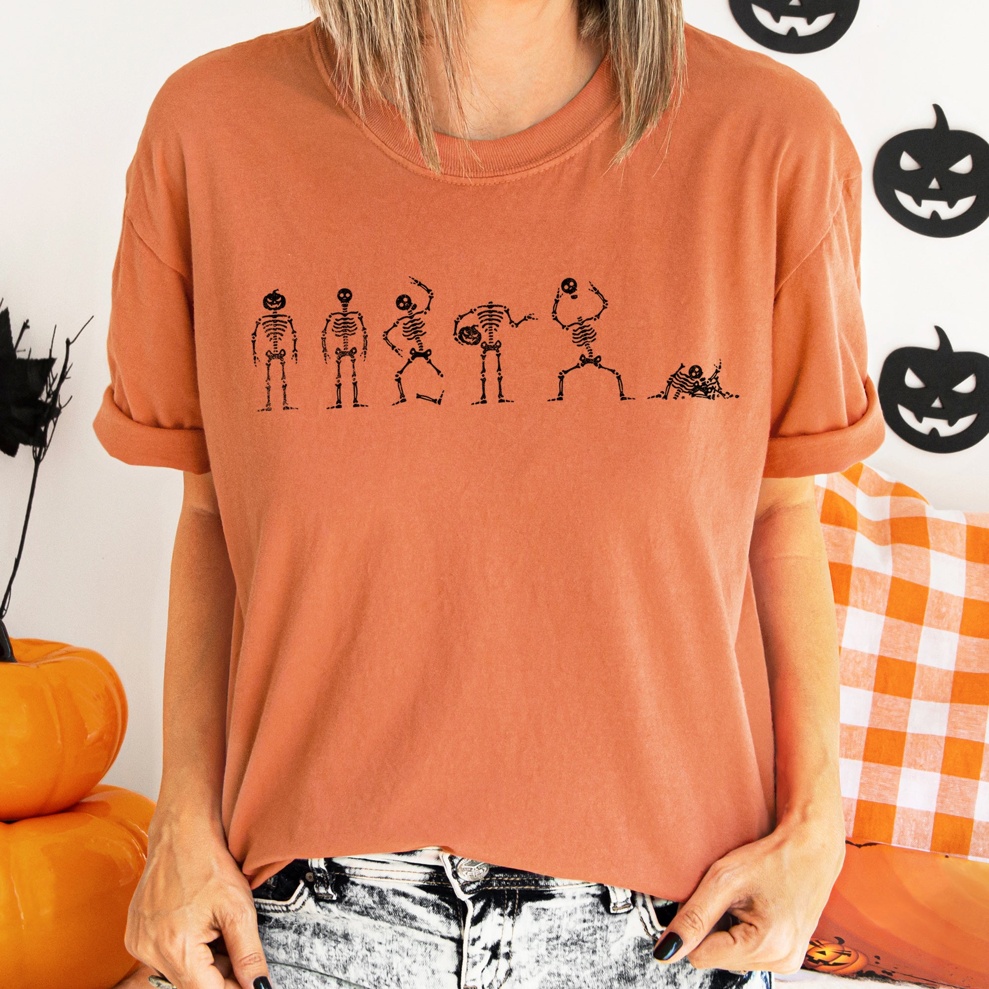 Six Dancing Skeletons T-Shirt