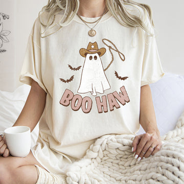 Boo Haw Retro Ghost T-shirt