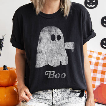 Boo Retro Ghost T-shirt