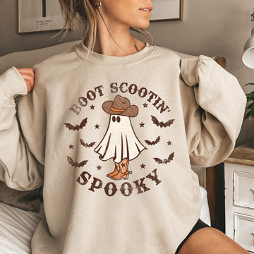 Boot Scooting Spooky Halloween Sweatshirt