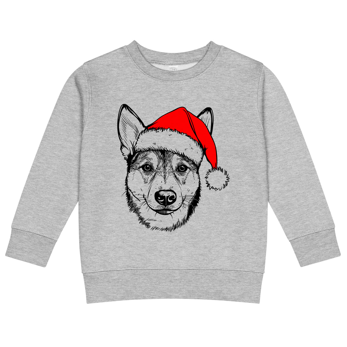 Australian Cattle Dog Christmas dog sweatshirt — toddler and kids Heather