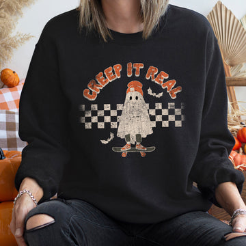 Creep It Real Halloween Sweatshirt