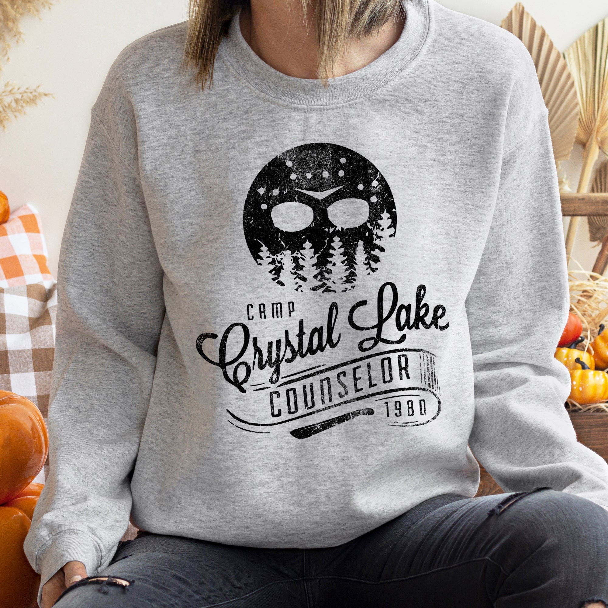 Crystal Lake Halloween Sweatshirt