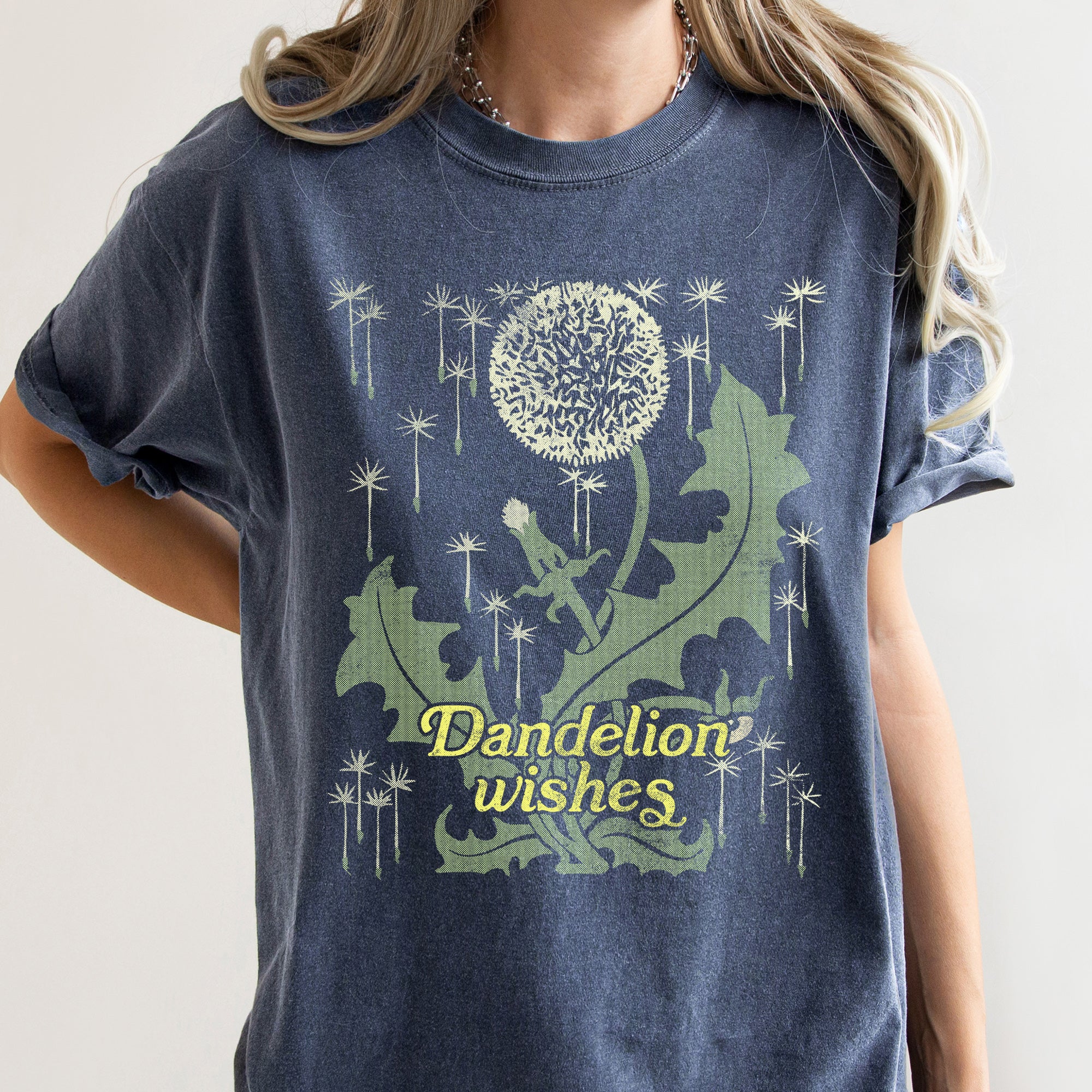 Dandelion Wishes Vintage T-shirt