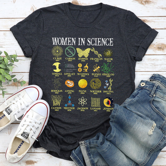 Women in Science, STEM, Teacher, Super Soft Tees