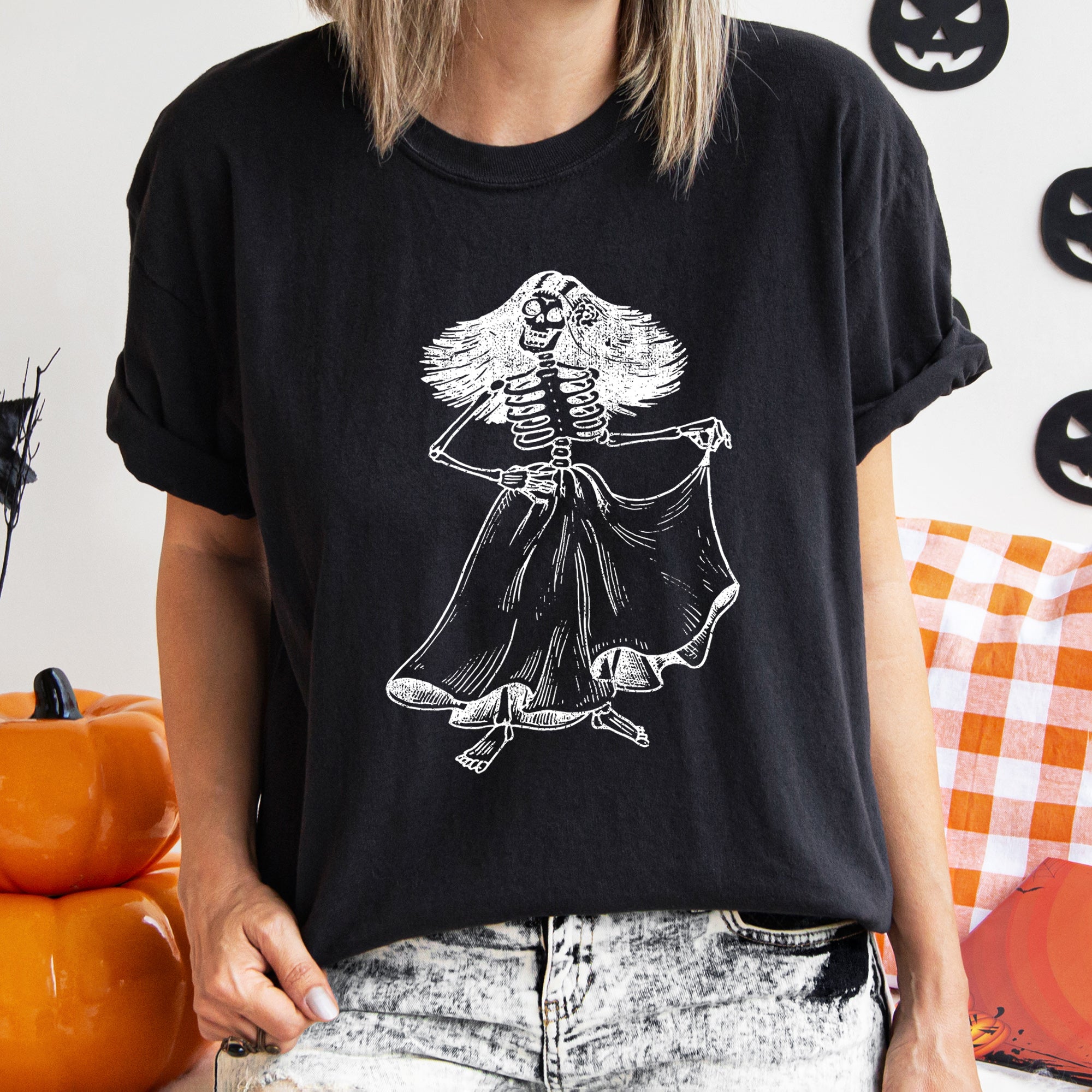 Day Of The Dad Retro Halloween T-shirt