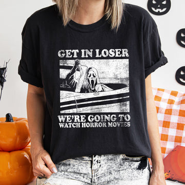 Get In Loser Retro Halloween T-shirt