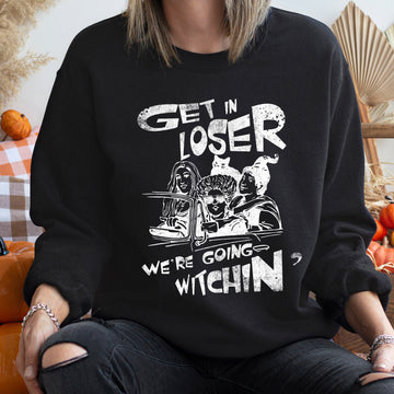 Going Witching Vintage Halloween Sweatshirt