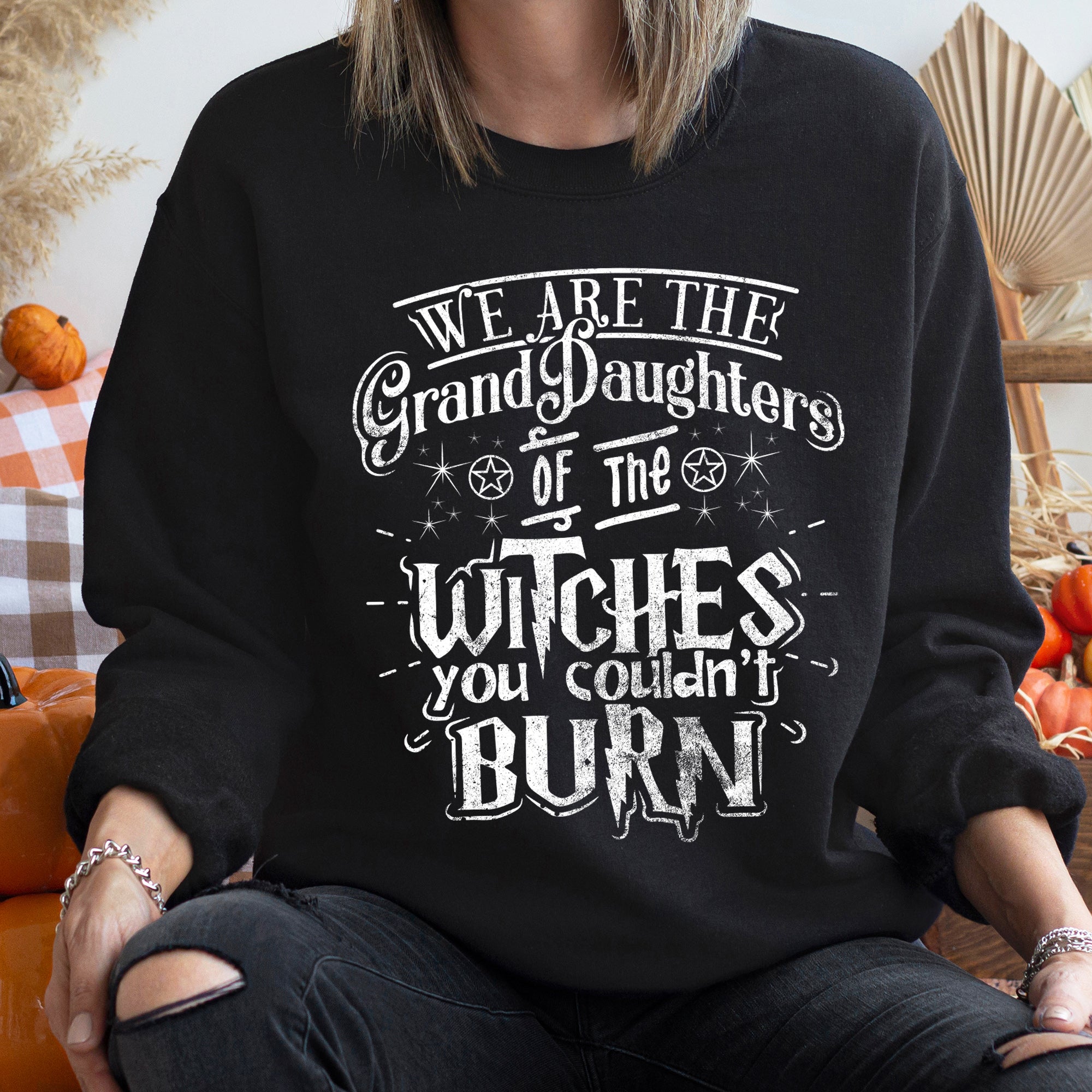 Grand Daughters Vintage Halloween Sweatshirt