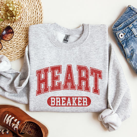 Heart Breaker, Collegiate, Love, Sweatshirt, Valentine's Day