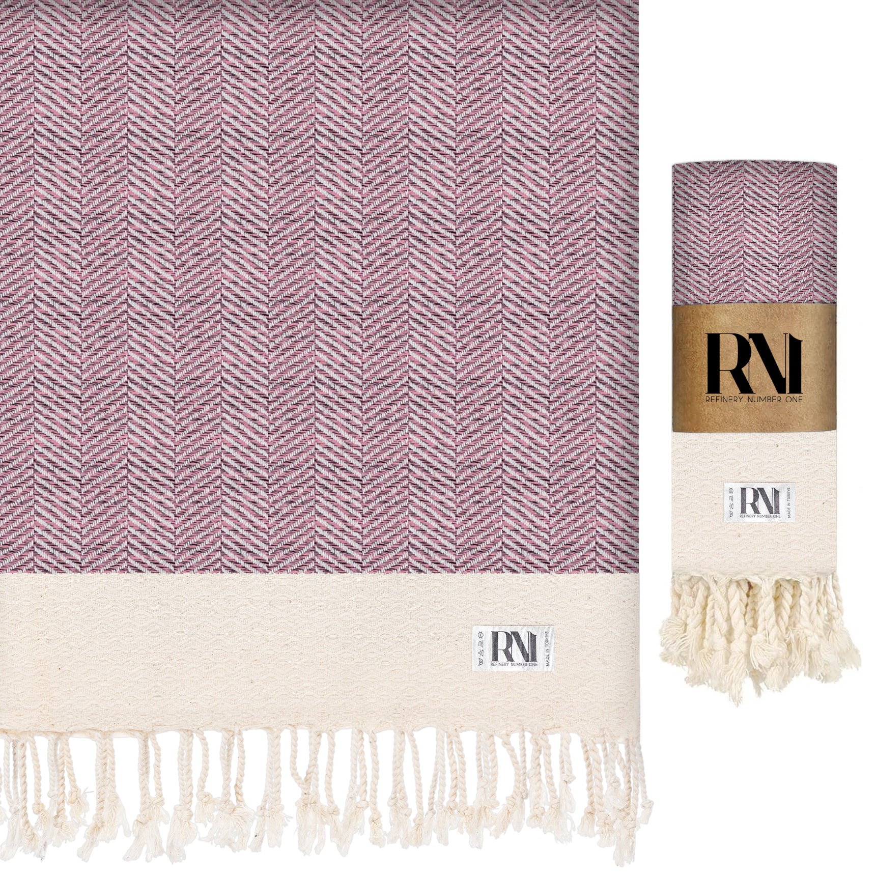 Herringbone Turkish Peshtemal Bath Towel