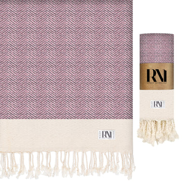 Herringbone Turkish Peshtemal Bath Towel